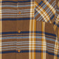 BigMens - Brushed-Cotton Check Shirt - Tan & Navy