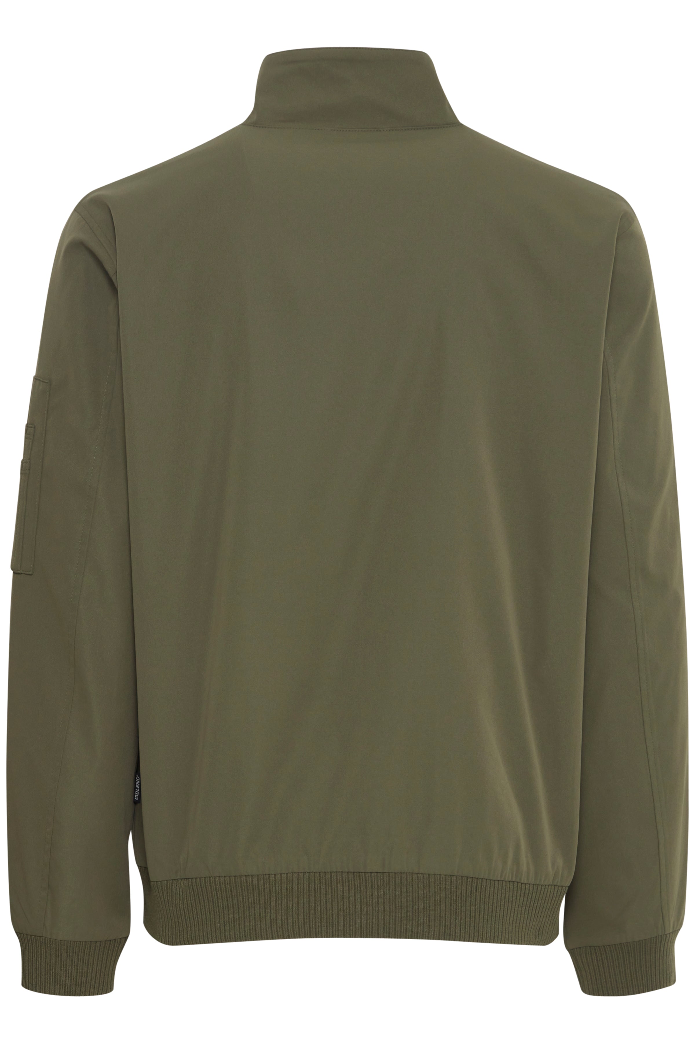 Harrington Style BHEFI Jacket - Olive Green