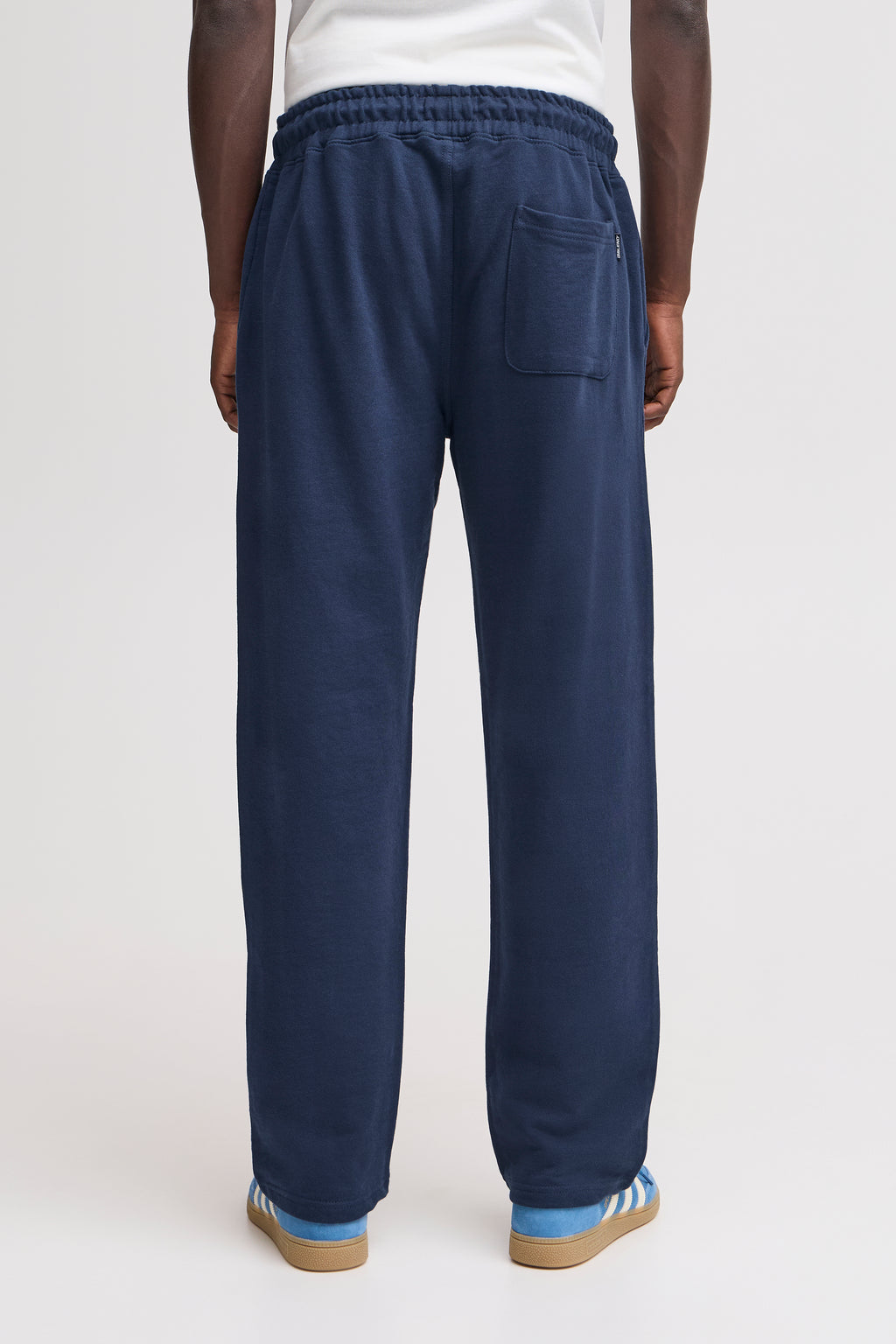 Regular Fit Loose Hem Joggers - Navy