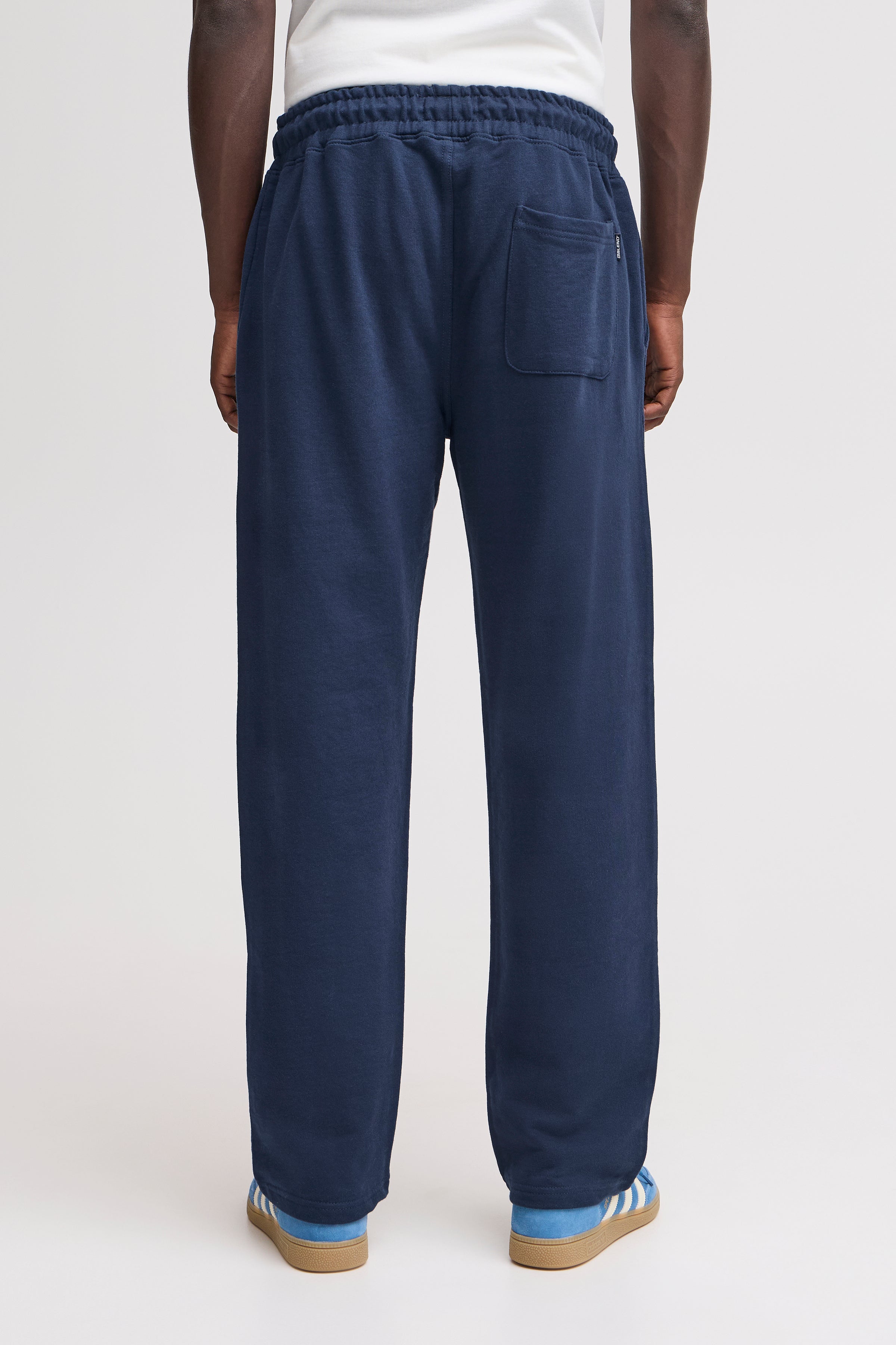 Regular Fit Loose Hem Joggers - Navy