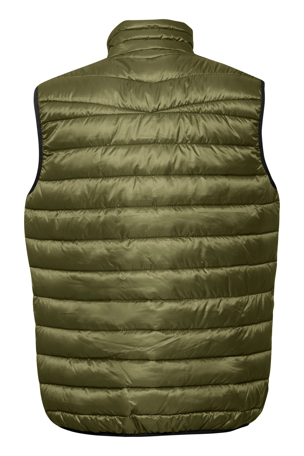 Reversible Puffer Gilet - Olive Green / Black