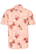BHAVIL Cotton Hawaiian Print Shirt - Pink