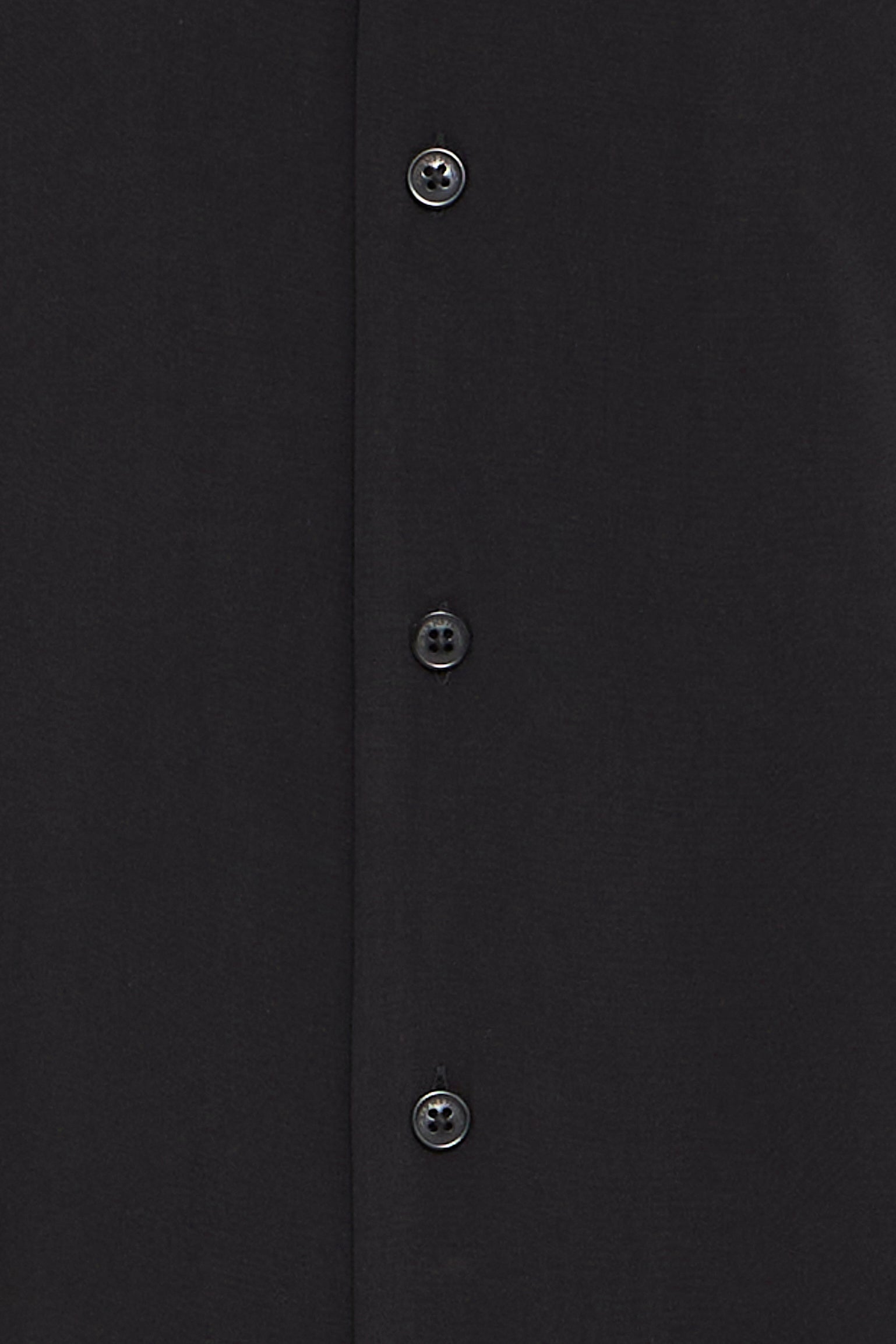 BHAURAN Cuban Collar Short Sleeve Shirt - Black