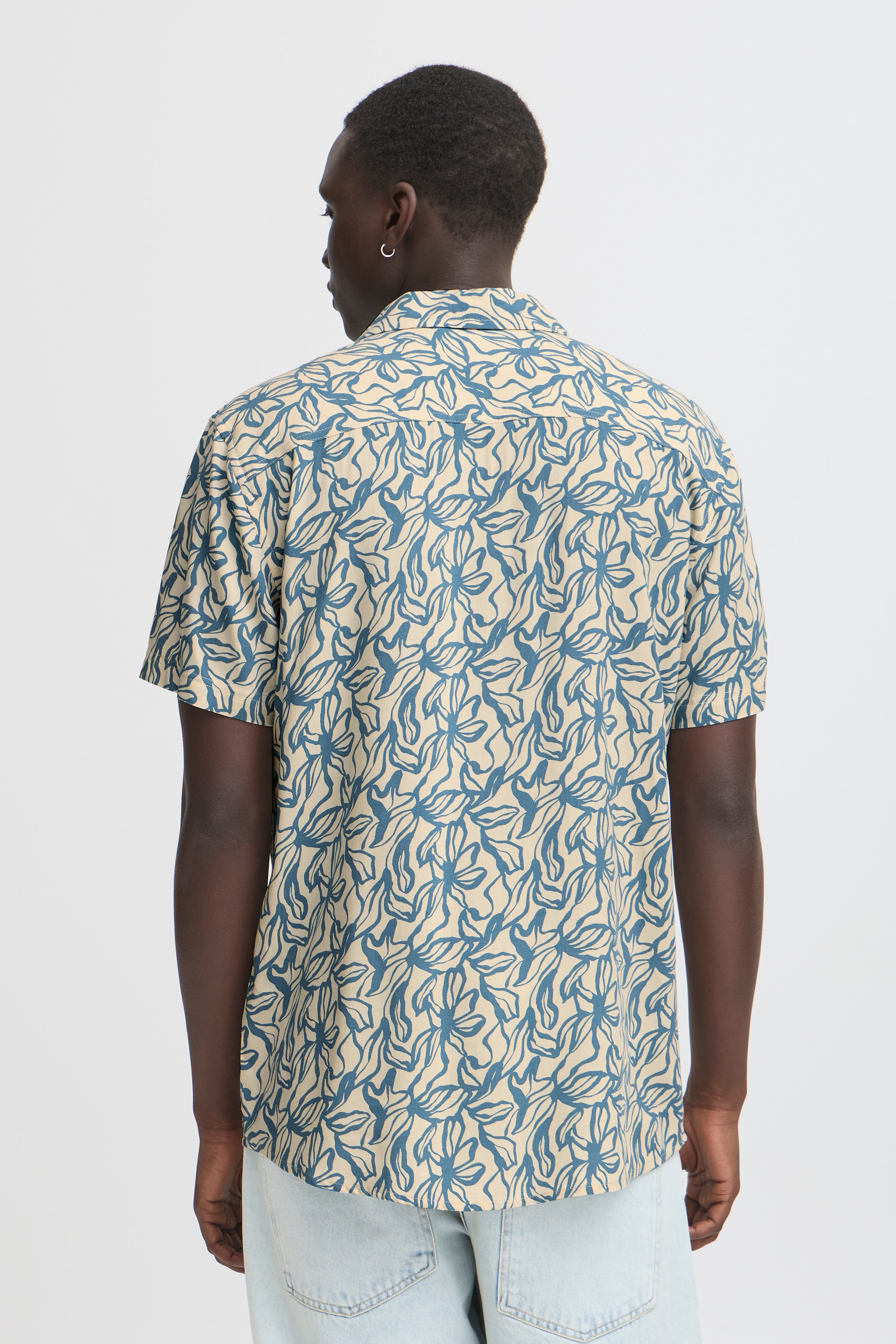 BHAVIAN Floral Shirt - Blue