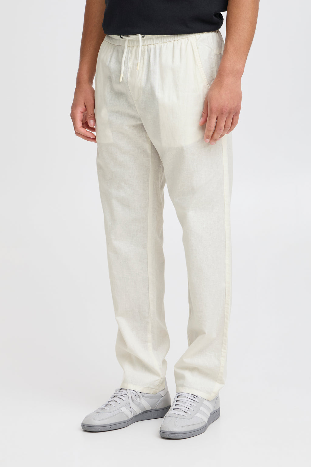 BHBAY Linen Trousers - White
