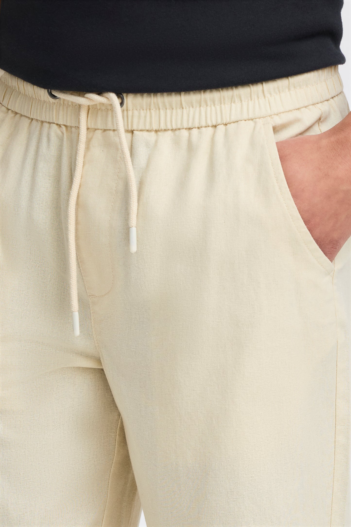 BHBAY Linen Trousers - Beige