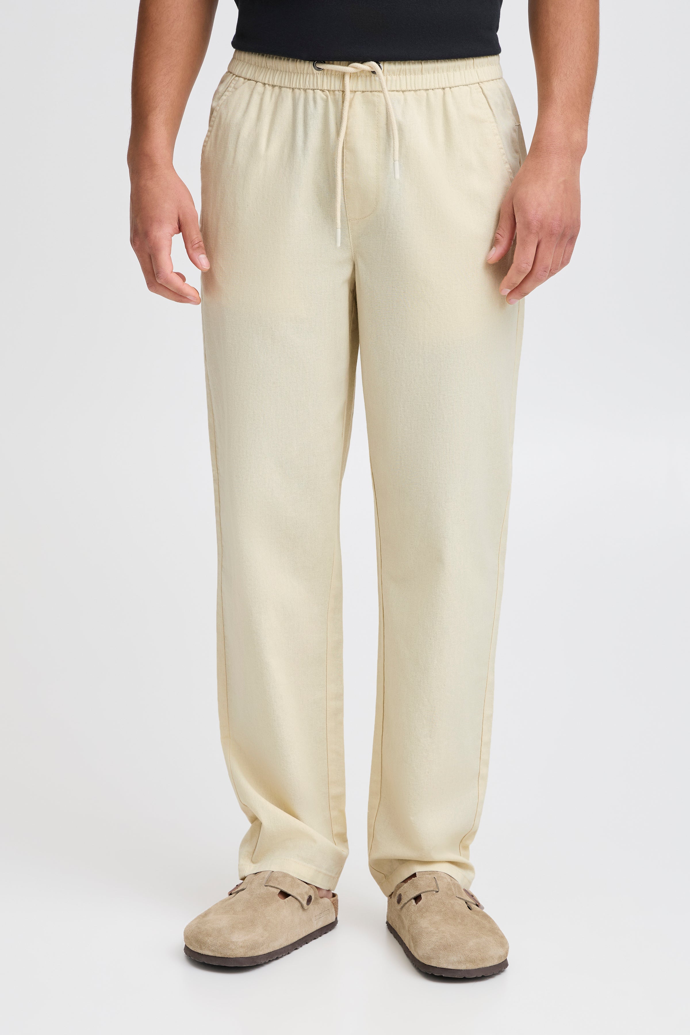 BHBAY Linen Trousers - Beige