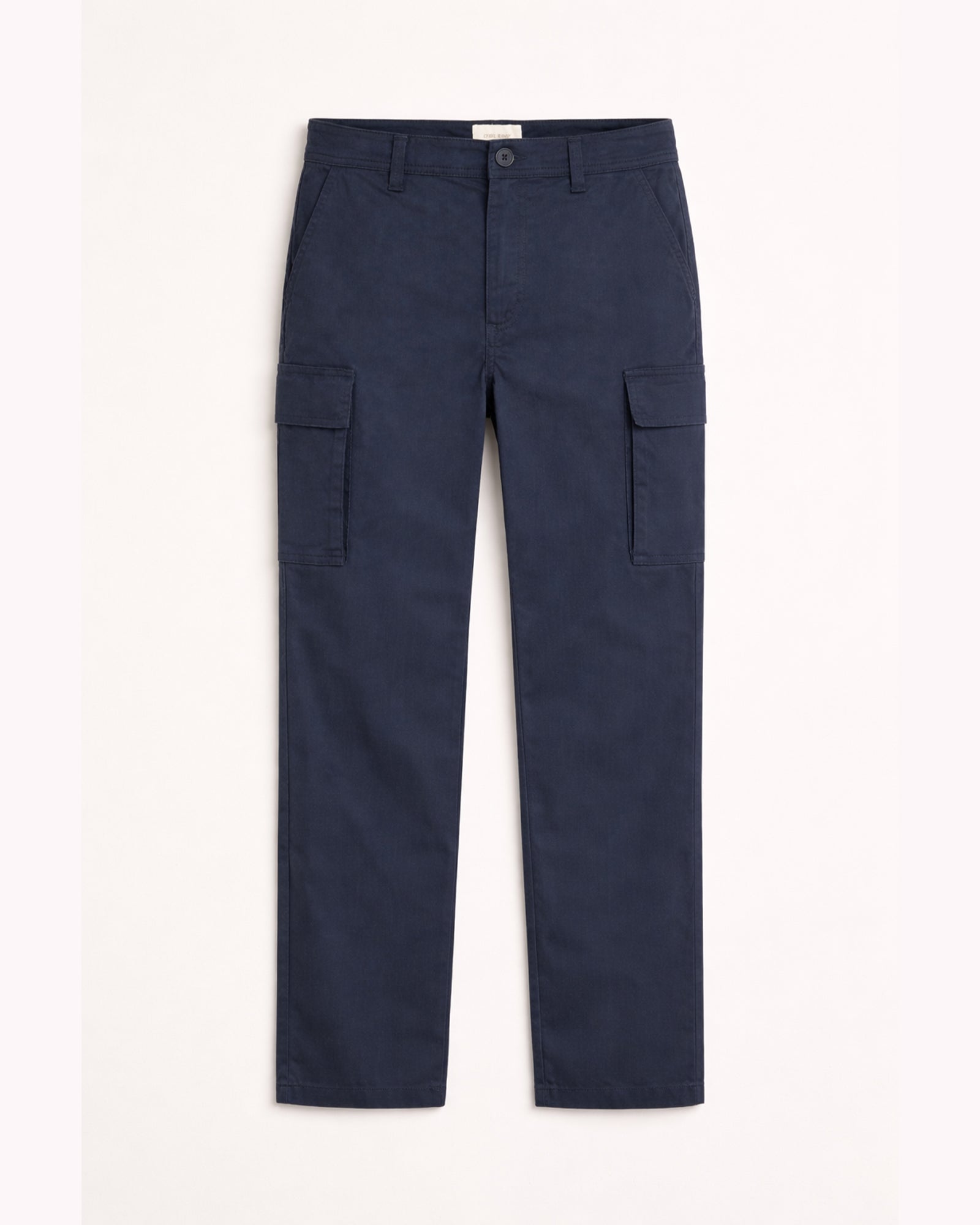 Bhnatan Relaxed Fit Cargo Bottoms - Navy