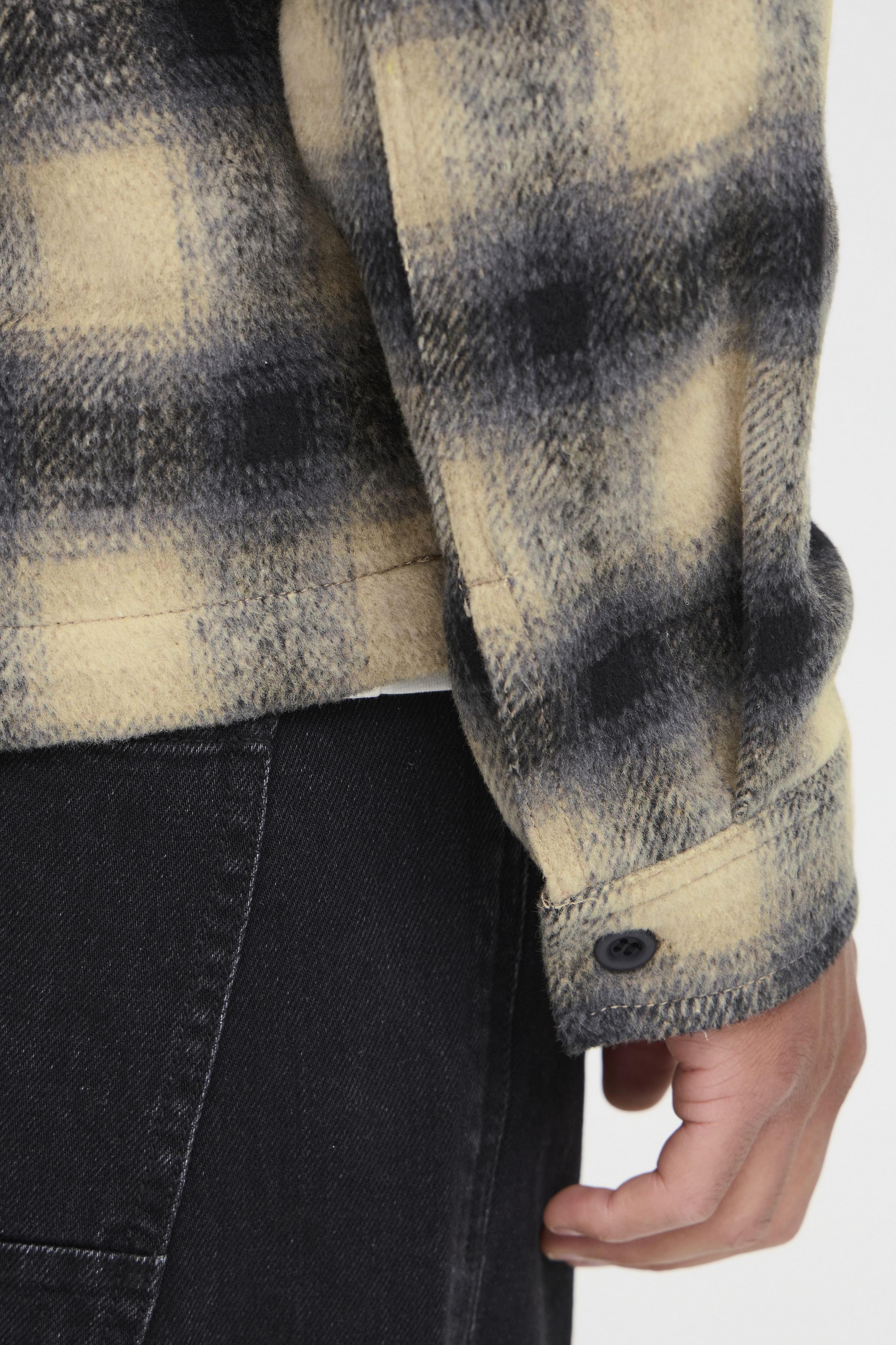 Plaid Flannel Shacket – Black & Cream