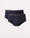 Men's Cotton Executive Briefs x 2 (2213) - Navy
