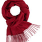 Cashmink Plain Scarf - Red