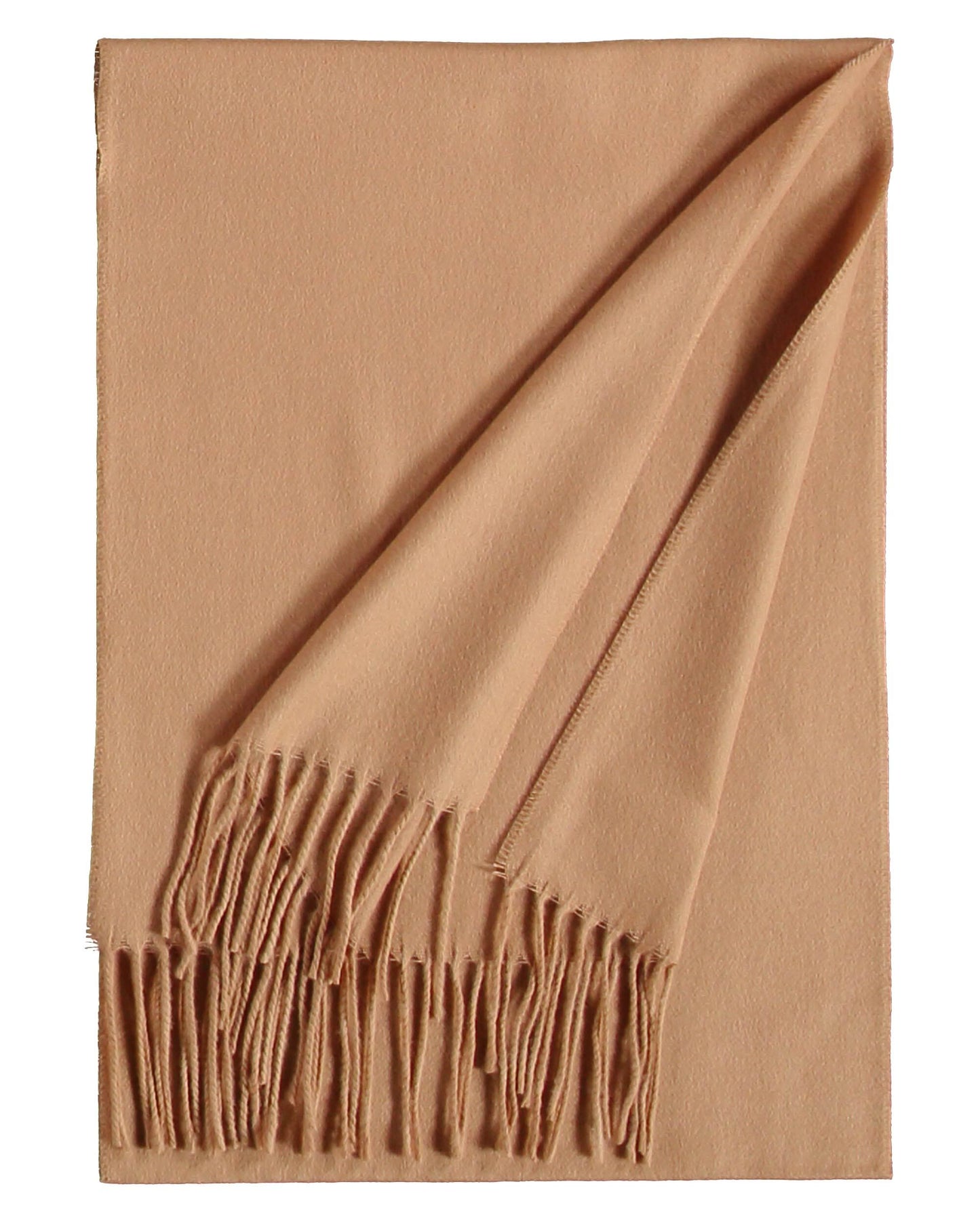 Cashmink Plain Scarf - Camel