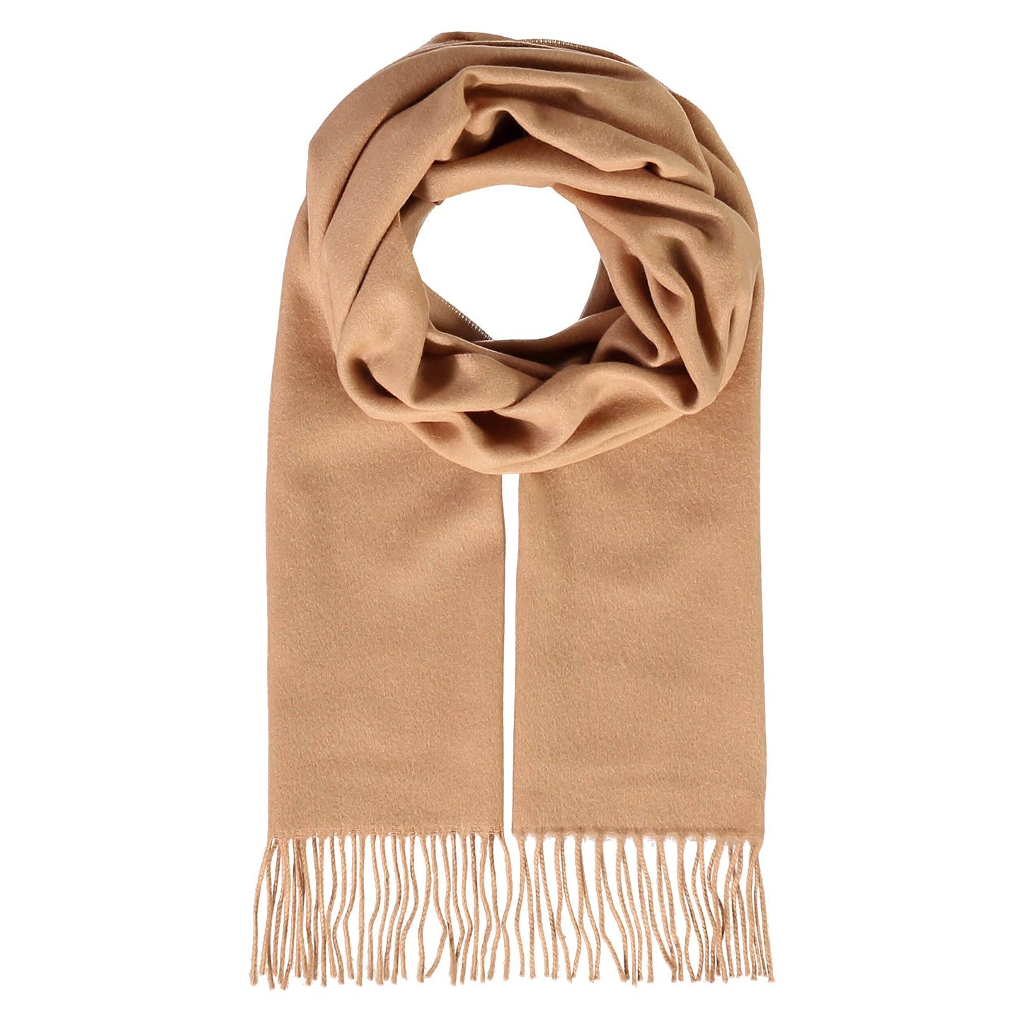 Cashmink Plain Scarf - Camel