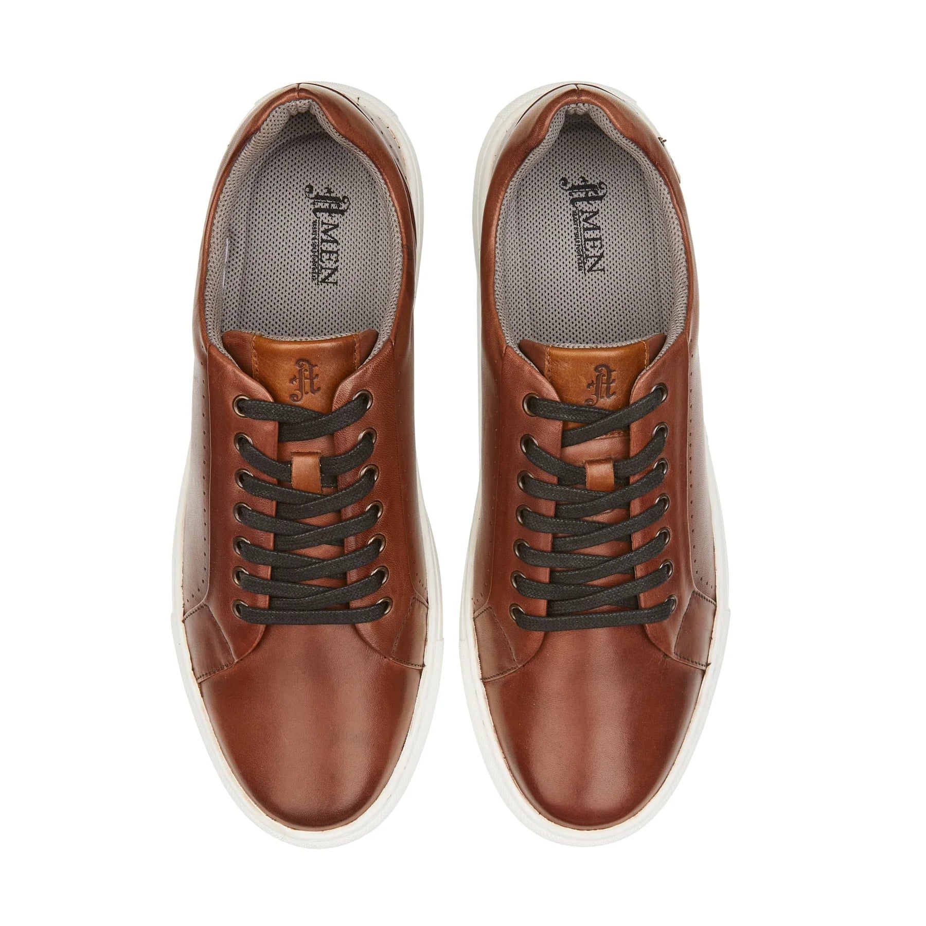 Cavan Leather Trainer - Brown