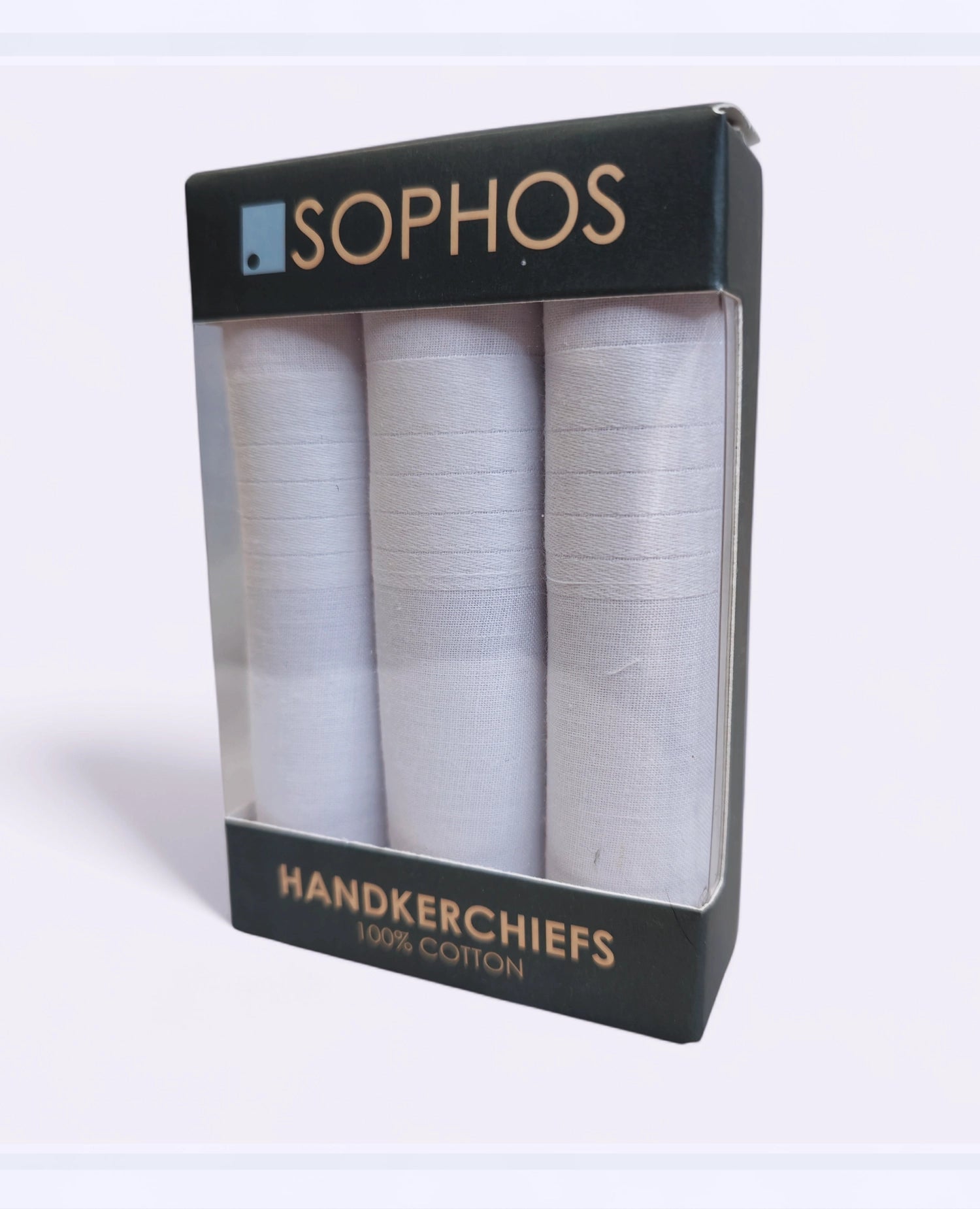 3-Pack Cotton Hankies - White