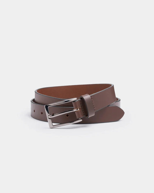 Charles Smith Trouser Leather Belt - Brown