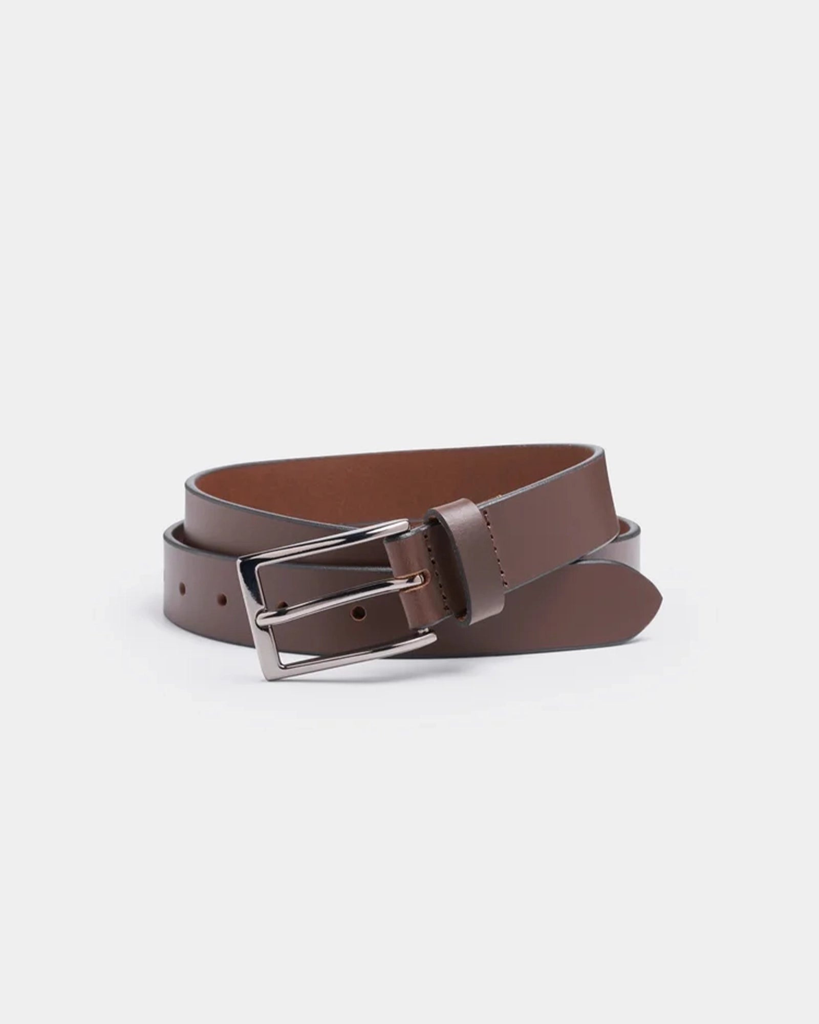 Charles Smith Trouser Leather Belt - 44"+ Waist - Brown