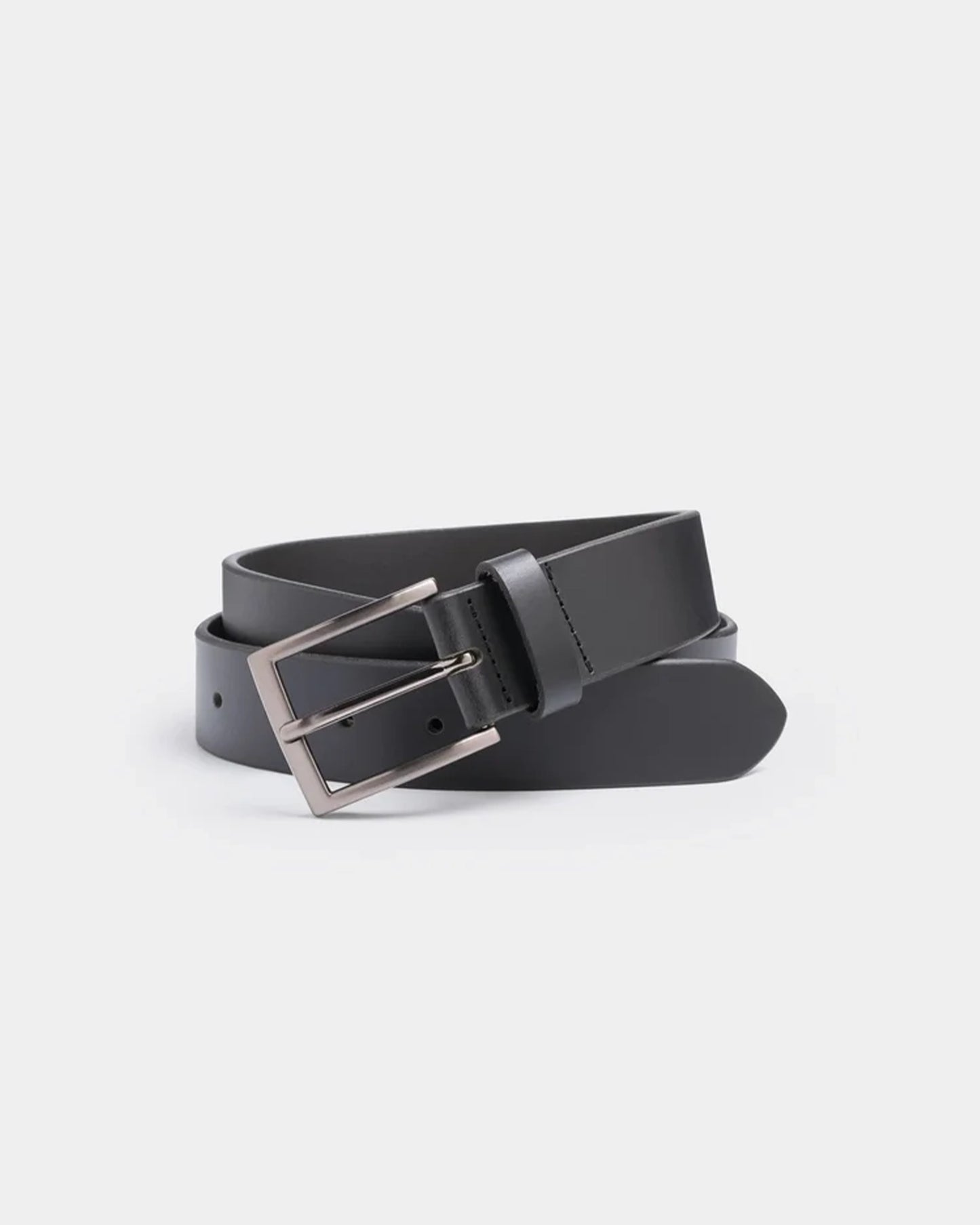 Charles Smith Jean Leather Belt - Black