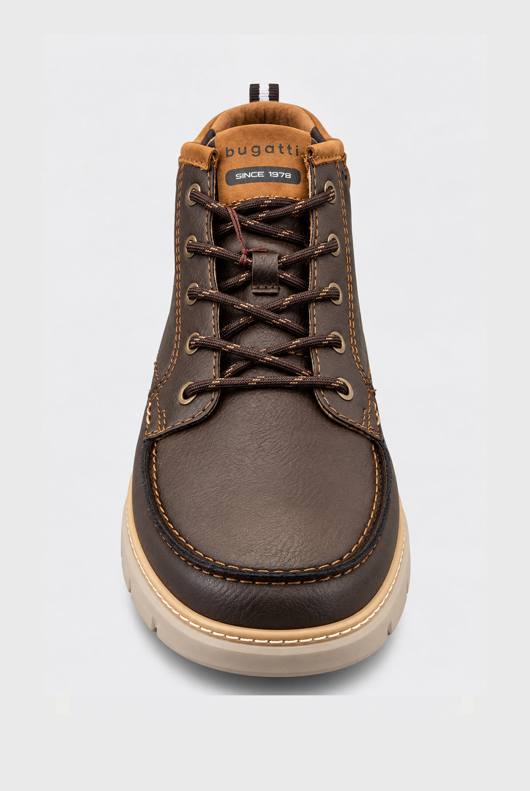 Lace-Up Light Weight Boot - Brown