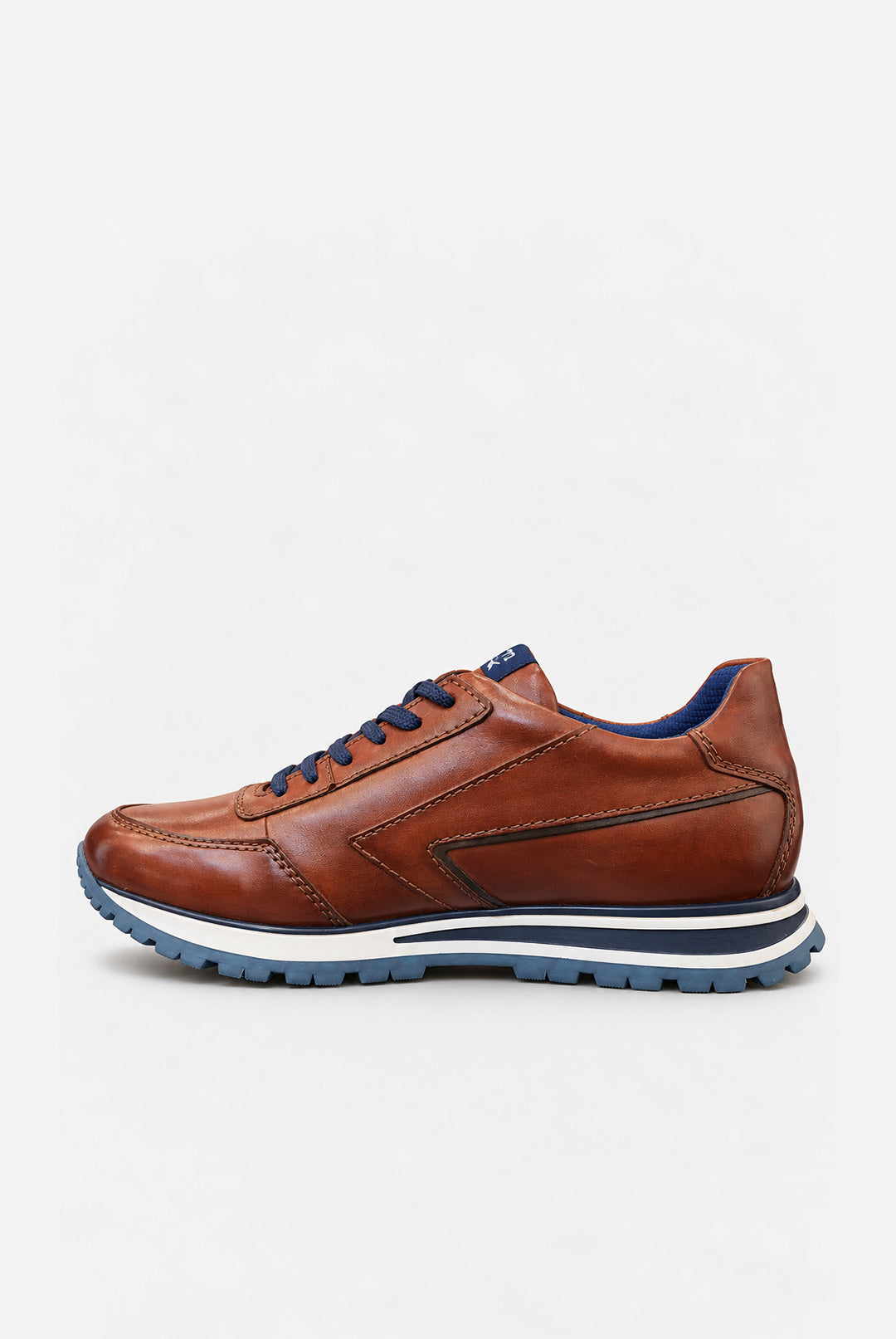 Leather Sneaker Philip - Cognac