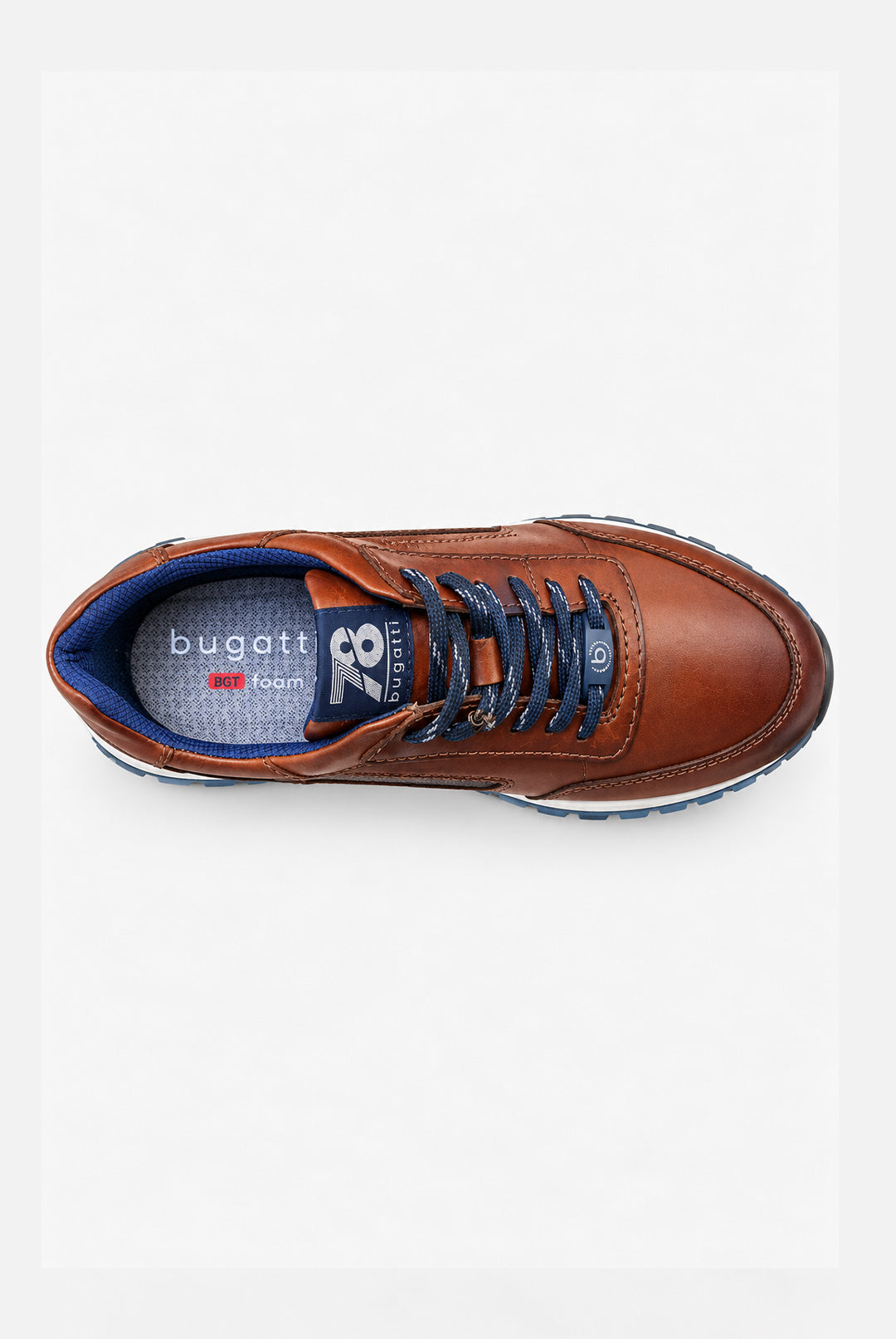 Leather Sneaker Philip - Cognac