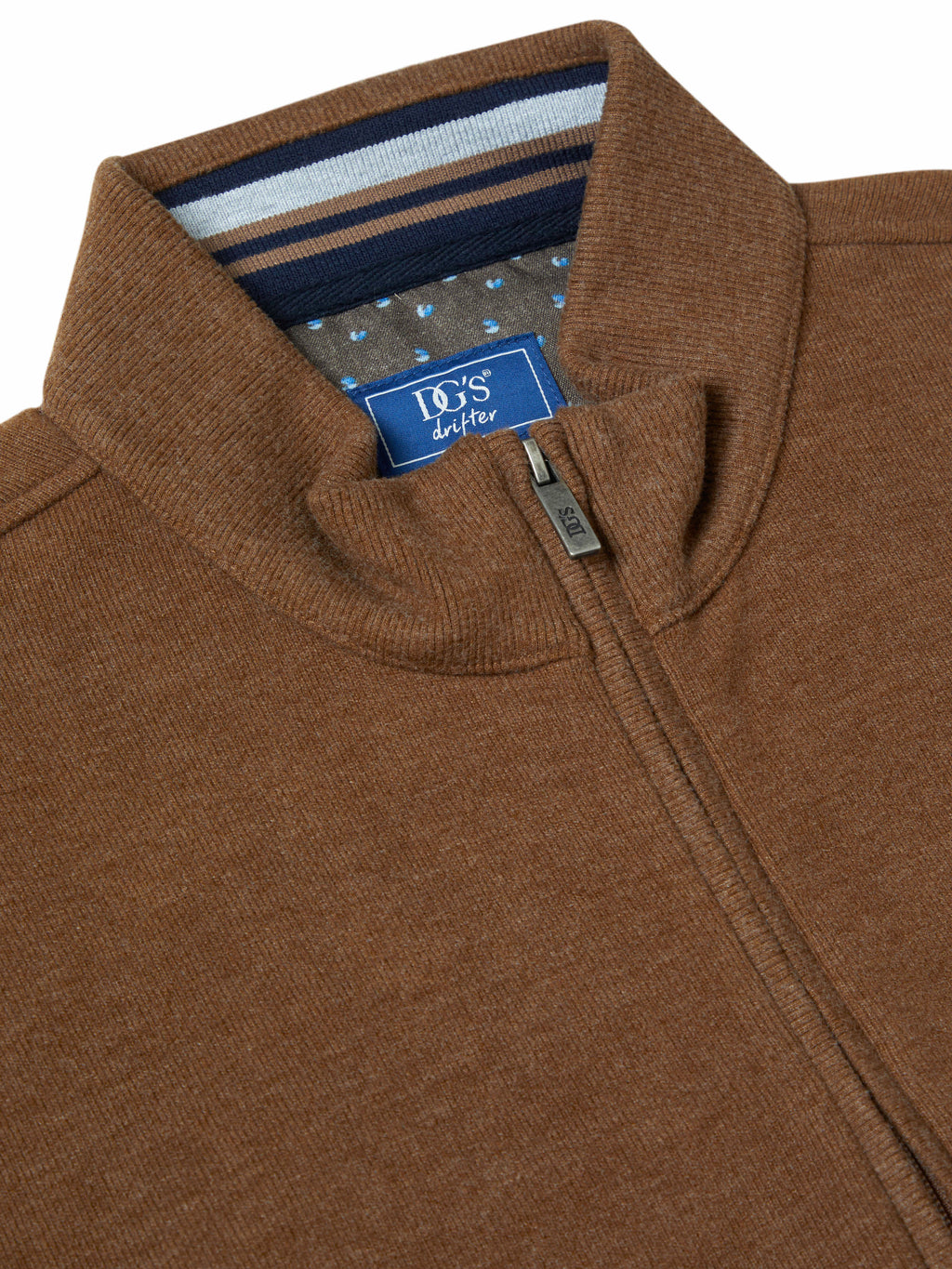 Super-Soft Cotton Rich Quarter Zip - Camel