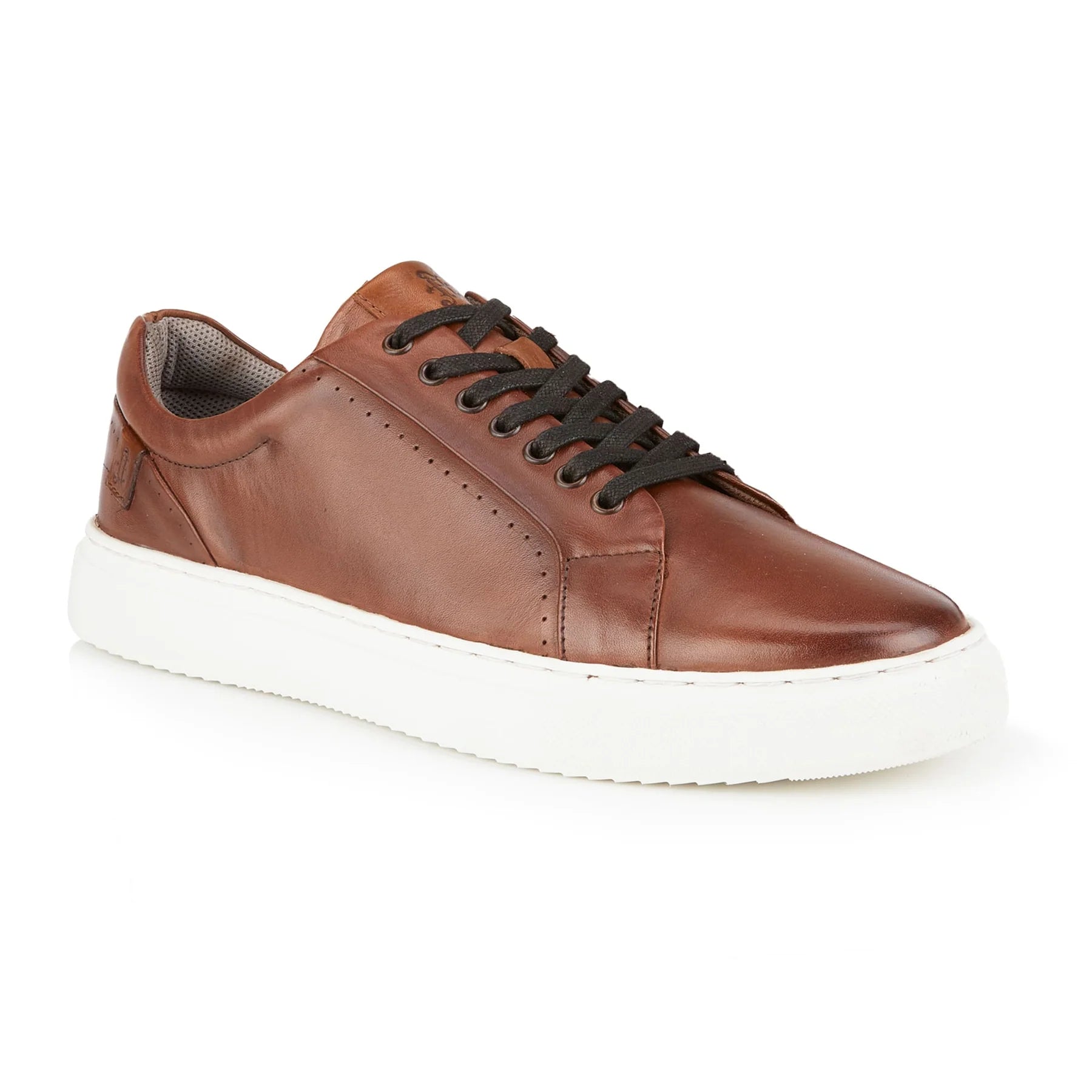 Cavan Leather Trainer - Brown
