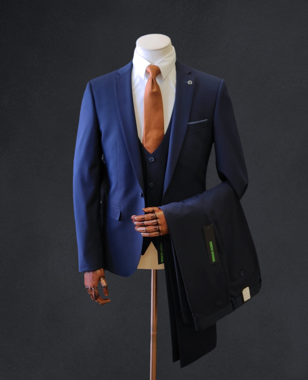 Remus Slim Fit Suit Jacket - French Navy