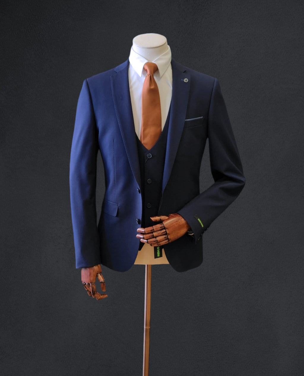 Remus Slim Fit Suit Jacket - French Navy