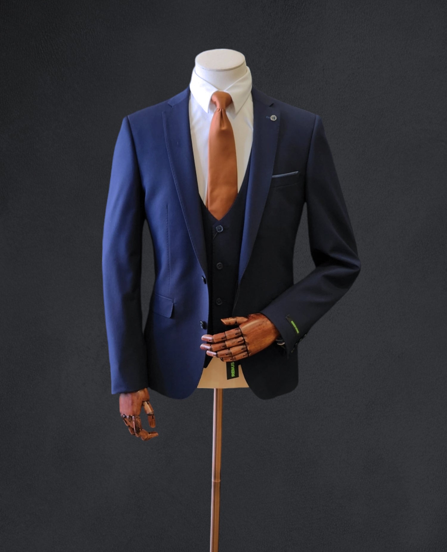 Remus Slim Fit Suit Jacket - French Navy