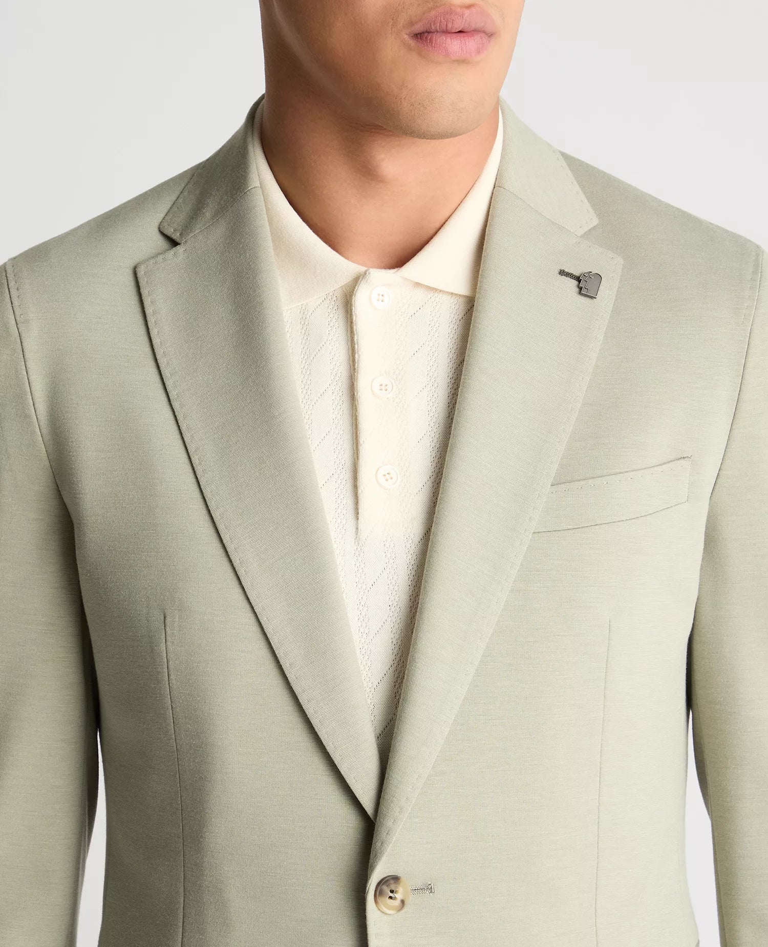 Alto Soft Stretch Slim Jacket - Sage