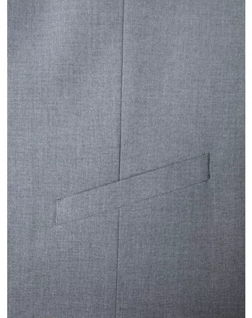 Dale Light Grey Tapered Stretch Fit Suit - Waistcoat