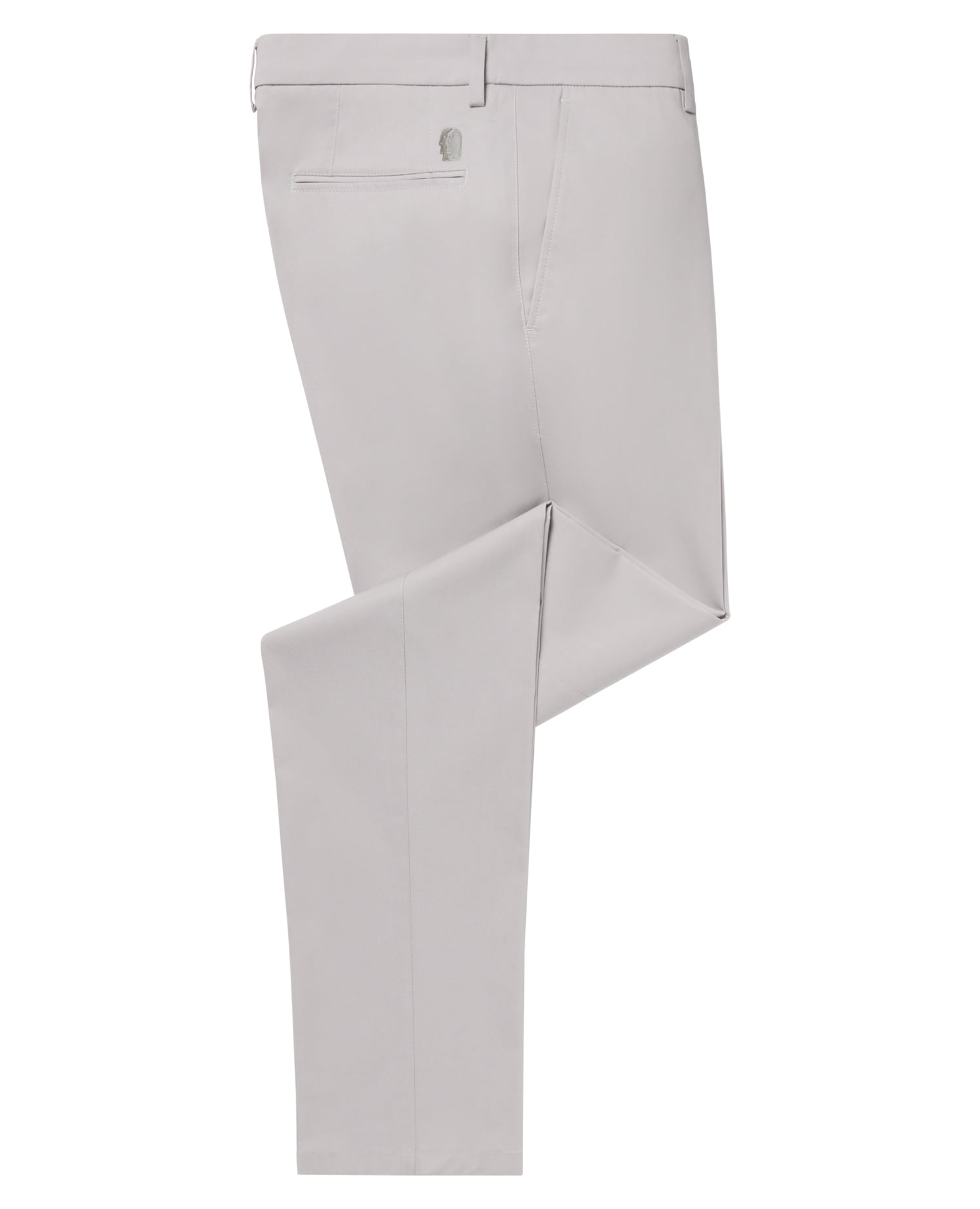 Slim Fit Stretch Trouser - Light Grey