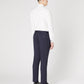 Slim Fit Wool-Rich Dinner Suit Trousers - Navy