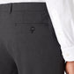 Slim Fit Polyviscose Suit Trousers - Charcoal