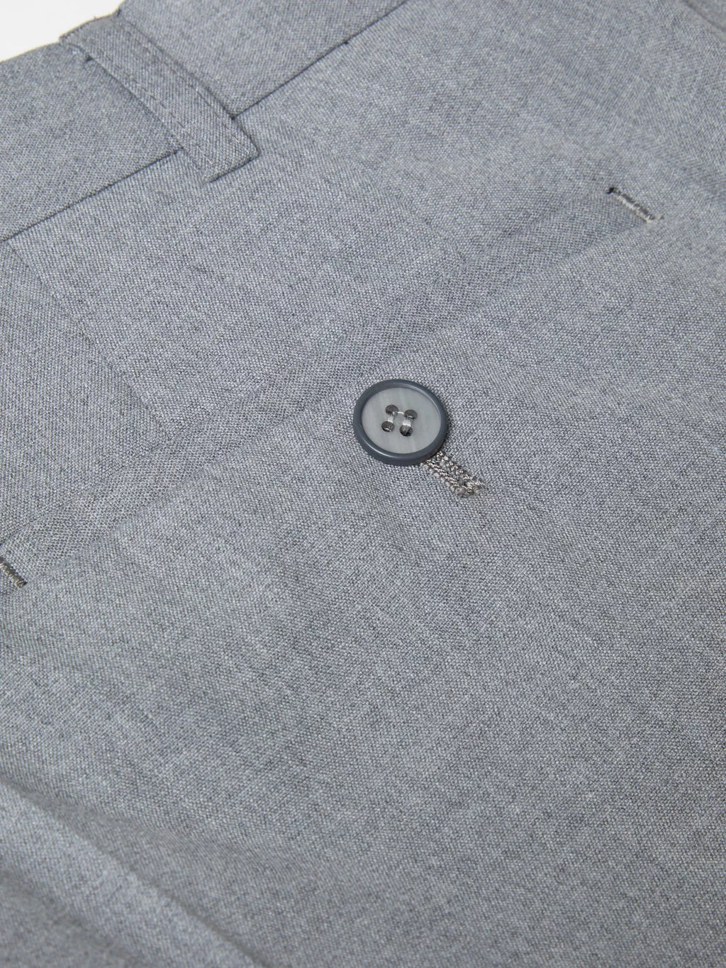 Dale Light Grey Tapered Stretch Fit Suit - Trousers