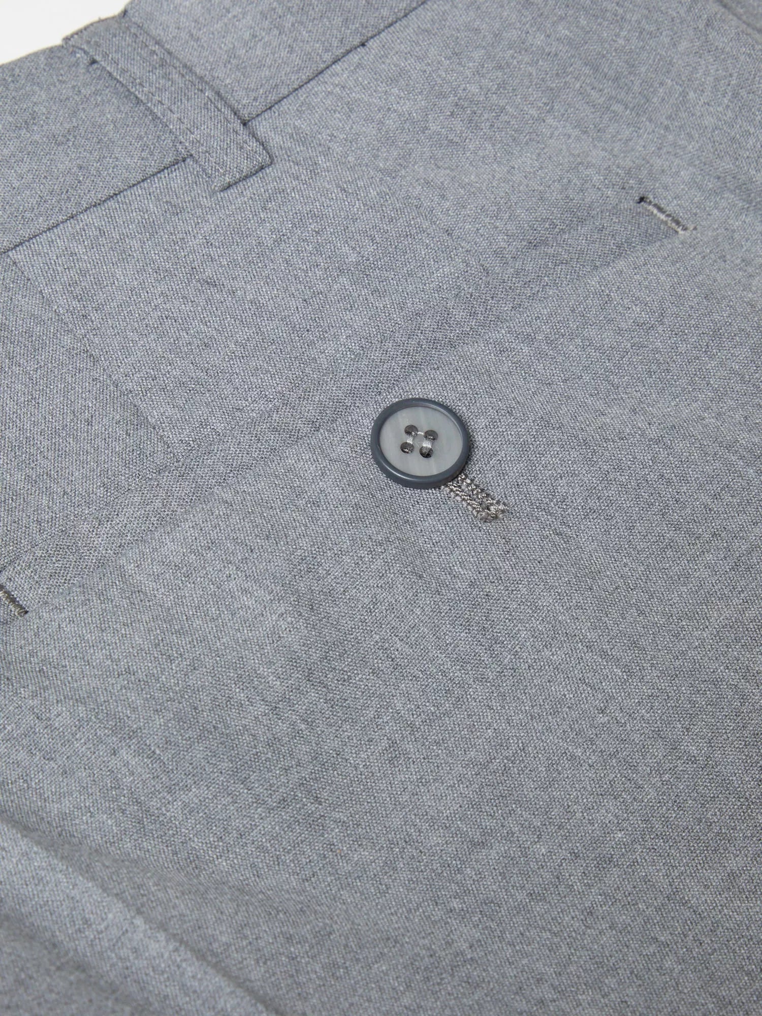 Dale Light Grey Tapered Stretch Fit Suit - Trousers