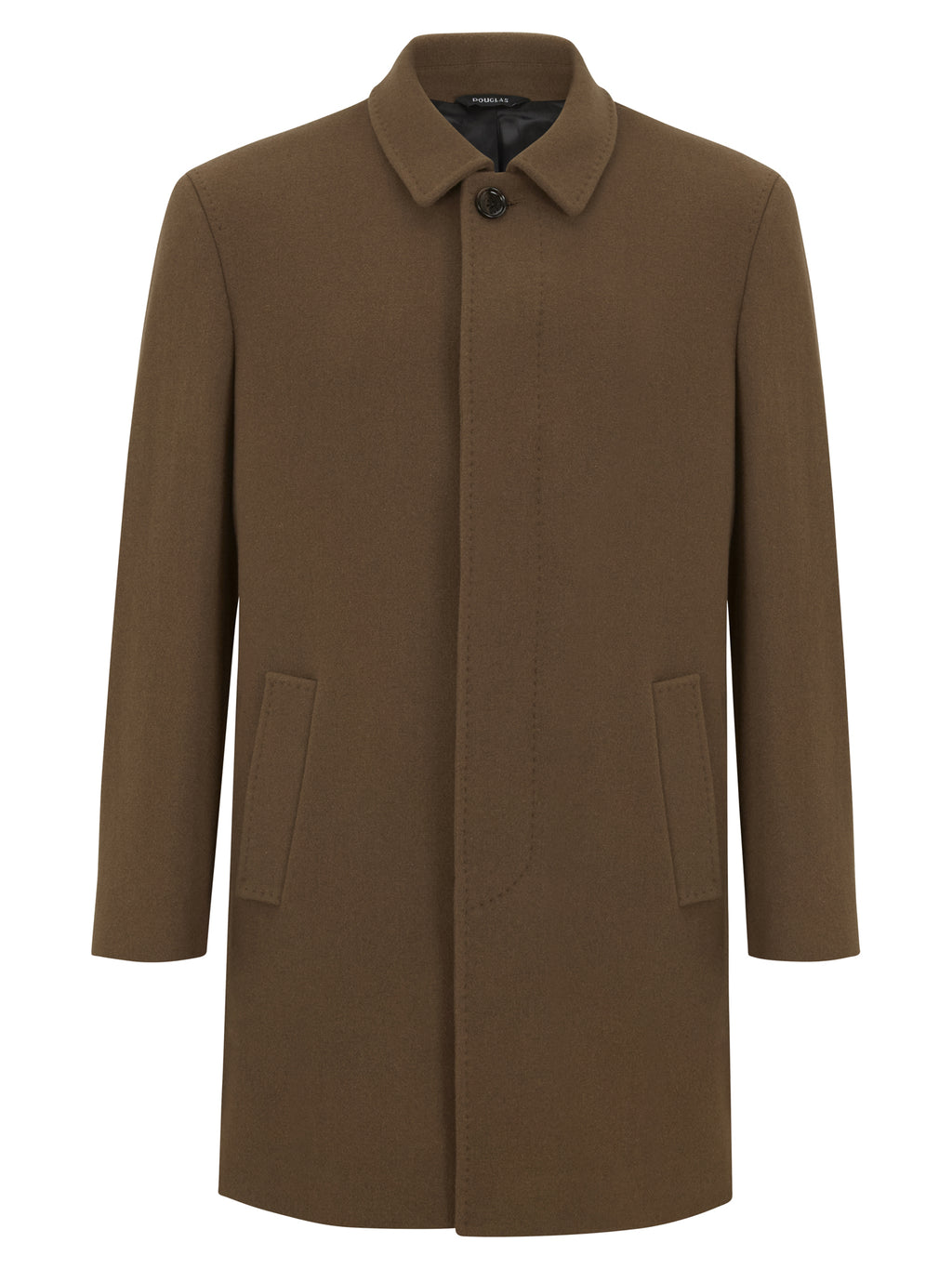 Hemsworth Wool-Rich Overcoat - Tabacco