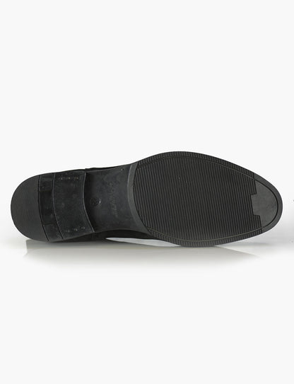 Douglas Chelsea Boot - Black Suede