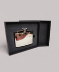 4oz Chrome Hip Flask Gift Set