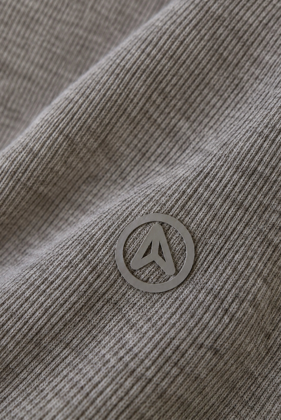Super Soft Cotton 1/4 Zip Jumper - Mushroom