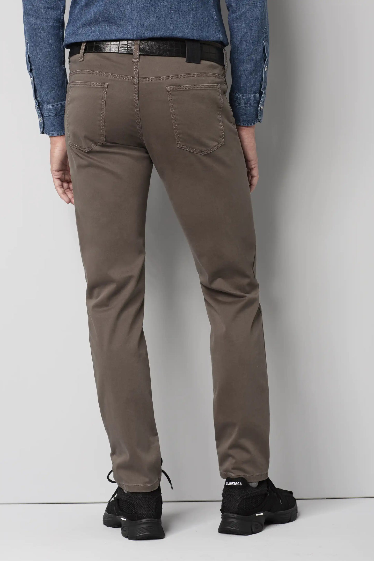 M5 FIVE Jean Pocket Cotton Chino - Mushroom