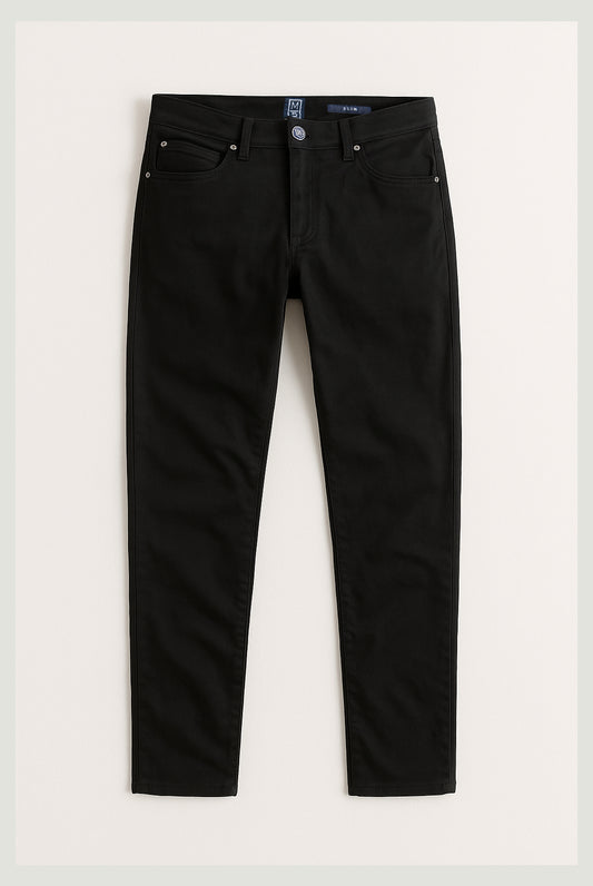 M5 FIVE Jean Pocket Cotton Chino - Black