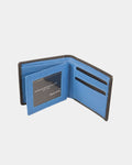 RFID Leather Wallet - Black | Blue 611017SY