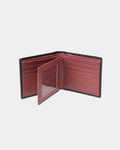 RFID Leather Wallet - Black | Red 611017SY