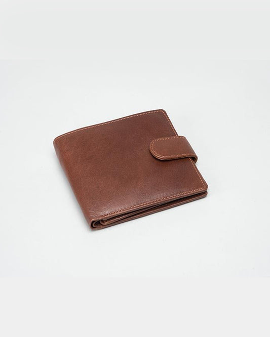 RFID Secure Leather Wallet - Tan 614009CO