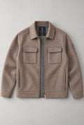 Reggio Soft Wool Jacket - Mushroom