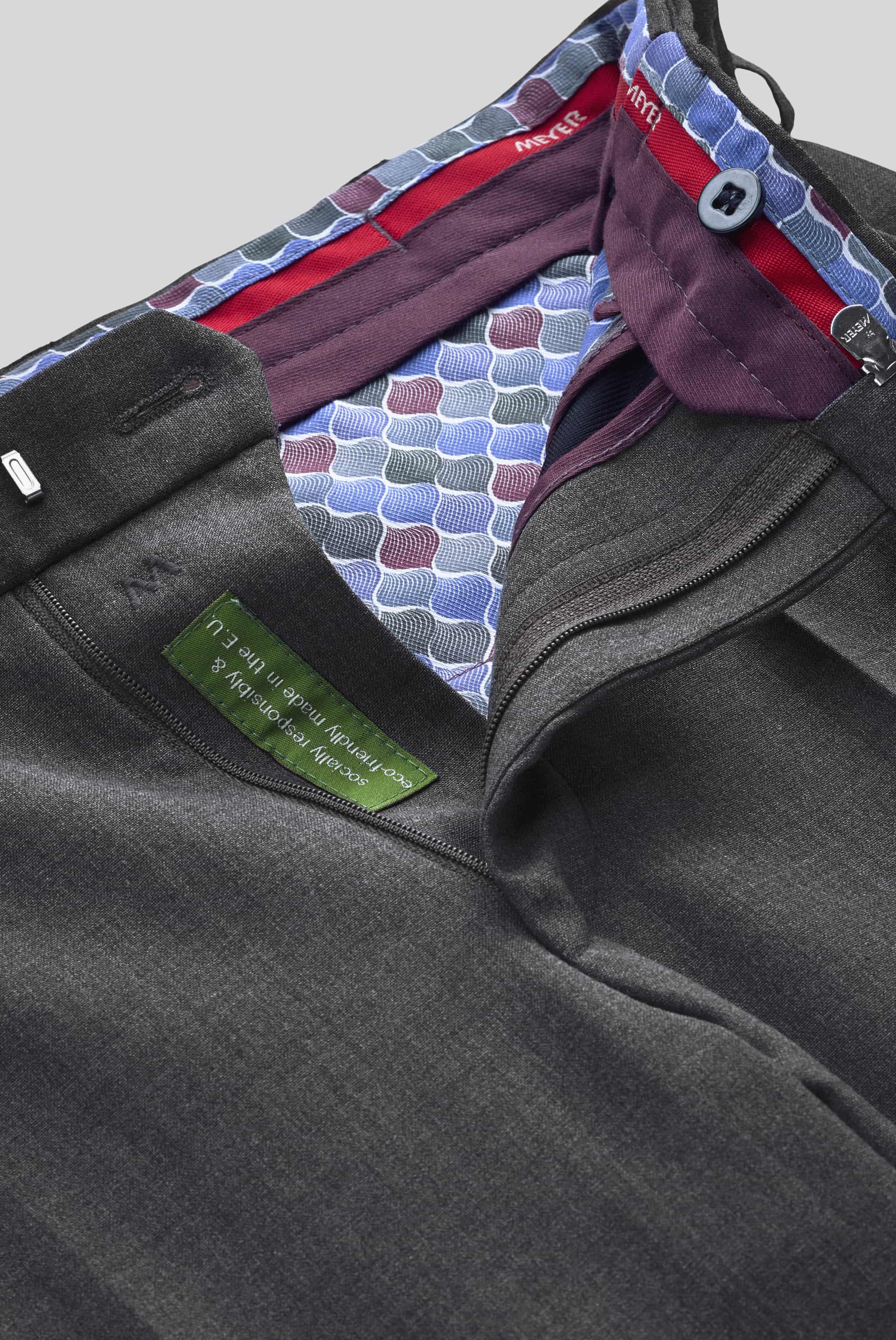 Meyer Roma/ Oslo 9-344 Trousers - Mid Grey