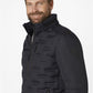 Quilted Puffer-style Coat - Navy
