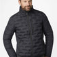 Quilted Puffer-style Coat - Navy